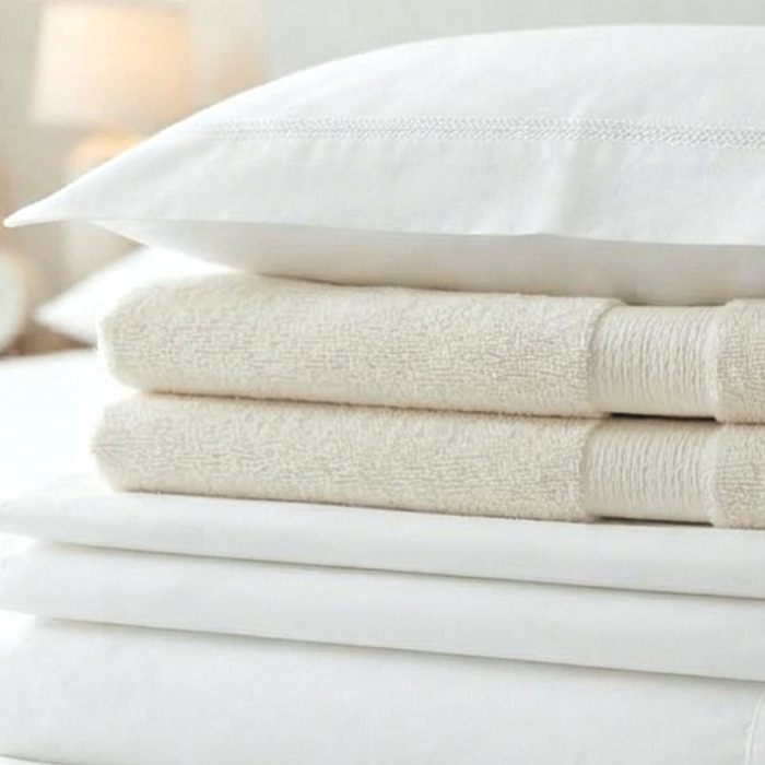 Flat Sheet — white flat sheet for hotels and hospitality, supplied wholesale by Formal Trading in Saudi Arabia and Bahrain. Percale.